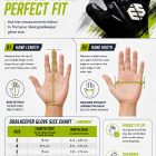 EFAH goalkeeper glove size chart